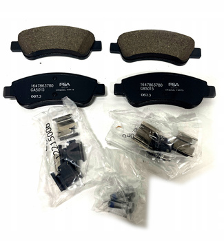 KOMPLET KLOCKÓW HAMULCOWYCH CITROEN OE 1647863780