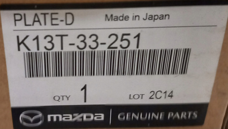 Tarcza hamulcowa przód - Mazda CX-60 KH_K13T33251
