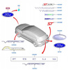 EMBLEMAT PRZÓD FORD C-MAX Mk2 2015- FOCUS 2014- 18- 5351110 _ C1BB-8B262-BA