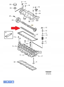 Uszczelka Volvo OE 8642665