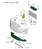 DEFLEKTOR CHŁODNICY LEWY FORD C-MAX Mk2 1.6 Ti-VCT 2010-15_1894791_AM51-8311-AC