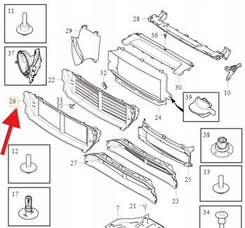 WLOT KIEROWNICA POWIETRZA VOLVO XC90 2016- OE 31455462