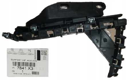 MOCOWANIE BŁOTNIKA ŚLIZG PRZÓD PRAWY CITROEN C4 PICASSO OE 7841X3