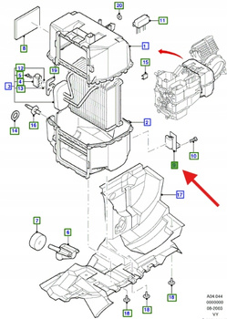 REZYSTOR DMUCHAWY FORD GALAXY 1994-2006 1104837 _ 95NW-18B647-BD