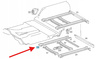 PRAWA BELKA PODŁUŻNICA MERCEDES G W460 W461 W463 OE A4606101710