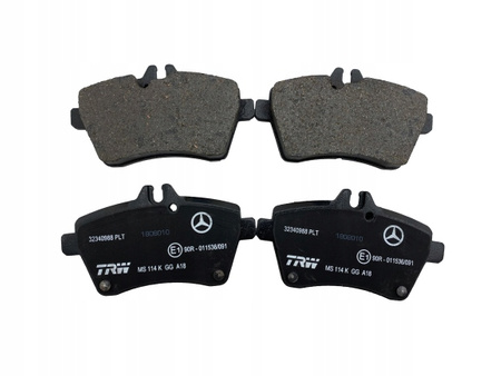 ORYGINALNE KLOCKI HAMULCOWE PRZÓD MERCEDES A1694202120 | 1694202120