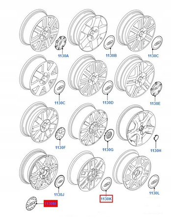 DEKIELEK FORD FUSION 2005-2012 15"_1358655_6N11-1000-AA