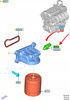CZUJNIK CIŚNIENIA OLEJU FORD FIESTA FOCUS MUSTANG 2645083 _ 3M51-9278-AC