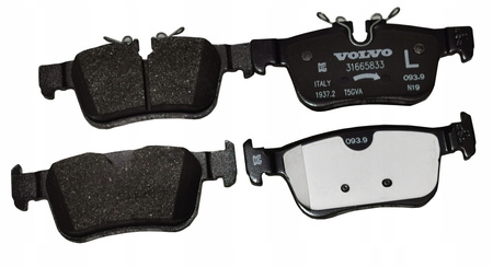 KLOCKI HAMULCOWE TYLNE VOLVO S90 II S60 III V90 II