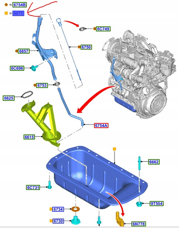 MISKA OLEJOWA FORD FUSION FIESTA Mk7 Mk8_2178714_JX6Q-6675-AB