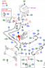 PRZEWÓD ELASTYCZNY RANGER 1998- 2003 4439246 _ XM34-19C828-DD