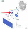 SPRZĘGŁO KLIMATYZACJI 2.3 EB FORD FOCUS 2019- OE 2744067 _ LX61-19D649-SB