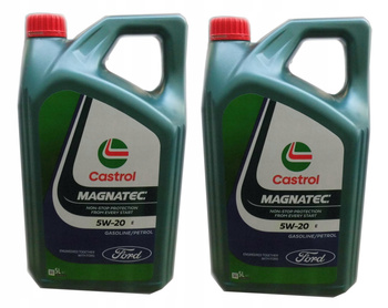 2x OLEJ SYNTETYCZNY 5W20 e FORD CASTROL MAGNATEC PROFESIONAL 5L