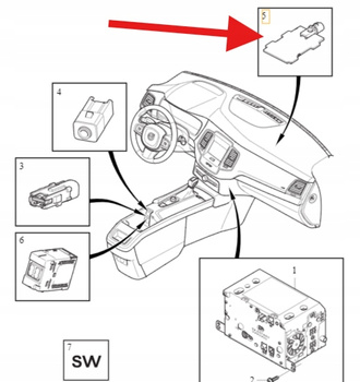 MODUŁ ANTENA BLUETOOTH VOLVO S90 V90 2017- XC90 XC60 XC40 EX40 OE 31409067
