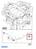 UCHWYT RĄCZKA OTWIERANIA MASKI VOLVO XC90 16- V90 S90 2017- OE 32277309