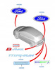 EMBLEMAT Z NAPISEM FORD B-MAX 2012-2017