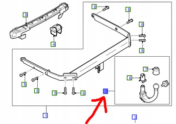 KULA HAKA HOLOWNICZEGO FORD FOCUS Mk2 CMAX 2005- _ 1417797 _ 3M5J-19F503-AB