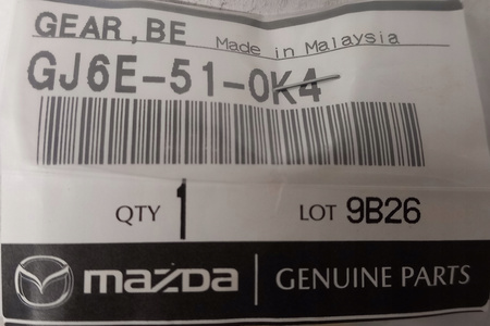 Przekładnia stożkowa - Mazda 6 GG Mazda 6 GY Kombi_GJ6E510K4