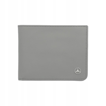PORTFEL SKÓRZANY SREBRNOSZARY MERCEDES B66959259 | 66959259