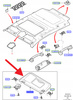 OSŁONA PRZECIWSŁONECZNA PRAWA FORD FIESTA FUSION 01- 1222069 _ 2S61-A04100-