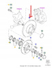 TARCZE HAMULCOWE PRZÓD FORD TRANSIT Mk3 Mk4 _5029815_95VX-1125-AA