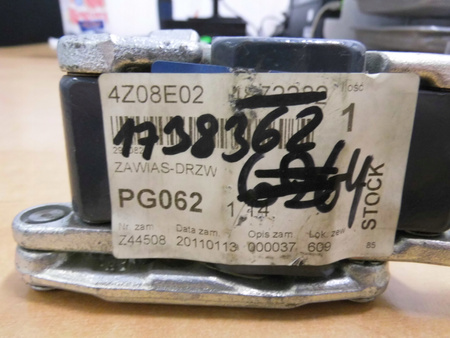 ZAWIAS DOLNY DRZWI TYLNYCH LEWY FORD TRANSIT 2000- 1738362  _ YC15-V429A15-CL