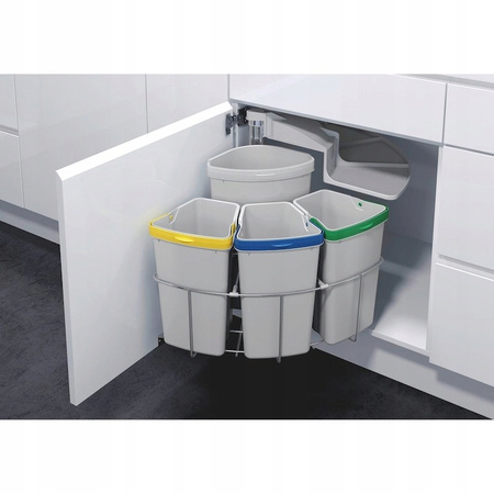 WURTH ZESTAW KOSZY DO SORTOWANIA ŚMIECI VS ENVI CE