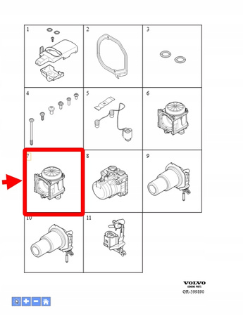 SILNIK WENTYLATORA WEBASTO BENZYNA VOLVO XC90 2016- XC60 S90 OEM 32275393