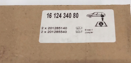 Klocki hamulcowe tylne Citroen JUMPER III 16124340