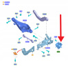 PIASTA ŁOŻYSKO KOŁA TYŁ L P FORD FOCUS Mk4 2018- 2611936 _ JX6C-2C299-C1D