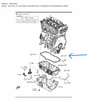 Korek spustowy oleju miska olejowa - Mazda 3 BP_LFE510404