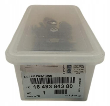 ZESTAW MONTAŻOWY ZDERZAK PRZÓD OE PSA 1649384380