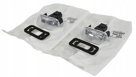 LAMPKA OŚWIETLENIA TABLICY REJESTRACYJNEJ CITROEN C3 C4 C5 SAXO OE 6340A3