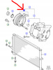 SPRZĘGŁO SPRĘŻARKI KLIMATYZACJI FORD MONDEO Mk3 2000-2007 _4094079_1S7H-19D649-CC