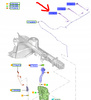 DYSZA SPRYSKIWACZA FORD KUGA Mk2 2016- OE 2018769  _ GJ54-17666-AA 