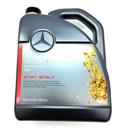 Zestaw do wymiany oleju Mercedes Benz skrzyni biegów 9G Tronic OEM