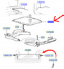 PŁYTA PODŁOGI ŁADUNKU FORD MAVERICK 2001-2006 _4160961_YL84-7847212-BG