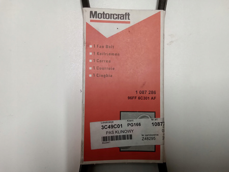 PASEK KLINOWY FORD FIESTA Mk4 1.8 DIESEL _ 1087286 _ 96FF-6C301-AF