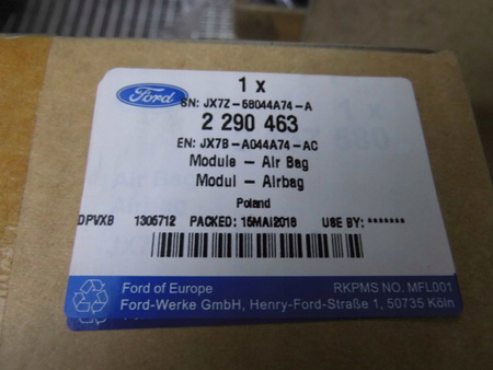 PODUSZKA POWIETRZNA PASAŻERA FORD FOCUS MK4 2018- 2598136 _ JX7B-A044A74-AE