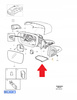 LEWA DOLNA OSŁONA OBUDOWA LUSTERKA VOLVO XC60 2009-OE 31217290