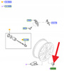 CZUJNIK CIŚNIENIA TPMS FORD MONDEO S-MAX GALAXY 1708046 _ 8G92-1A189-MA