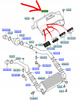 OSŁONA INTERCOOLERA FORD FOCUS Mk1 1999- 1.8L D_1144361_XS4Q-6C646-BH