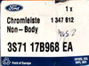 LISTWA ZDERZAKA PRZÓD FORD MONDEO Mk3 TITANIUM X_1347812_3S71-17B968-EA