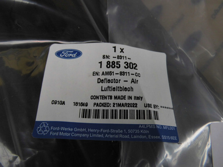 KIEROWNICA POWIETRZA LEWA FORD C-MAX Mk2 1.0 EB 1.6 TDCI_1885302_AM51-8311-CC