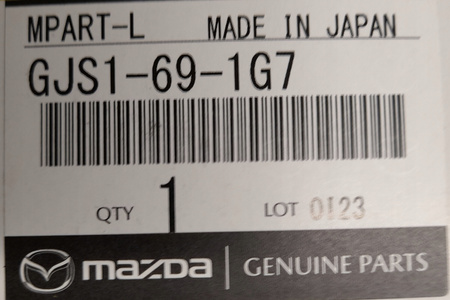 Wkład lusterka zewnętrznego - Mazda 3 BM, 6 GJ USA_GJS1691G7