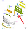 SILNICZEK ŻALUZJI FORD FOCUS Mk4 2018- OE 2711756 _ JX6B-8476-AC