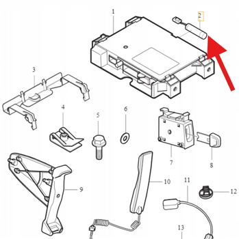 BATERIA MODUŁ STEROWNIKA VCM VOLVO S60 V60 XC90 XC60 S80 V40 OE 31350776