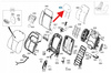 ZAGŁÓWEK SIEDZENIA PRZÓD TYŁ MERCEDES ML GLE W166 OE A16697054508Q70