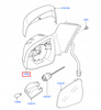 LUSTERKO WSTECZNE ZEWNĘTRZNE RH FORD MONDEO MK4_1581946_7S71-17682-RE