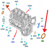 USZCZELNIACZ WAŁU KORBOWEGOTYŁ 1.5 TDCI FORD OE 2190322 _ JX6Q-6701-BA
